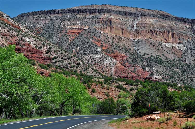 red rock mountains